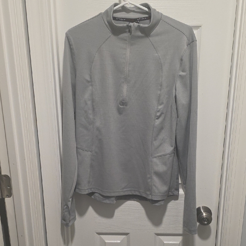 Spyder Active Gray Performance Pullover - image 1